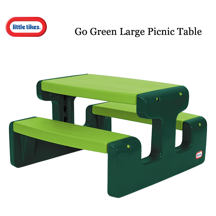 Jual Little Tikes Go Green Large Picnic Table Shopee Indonesia