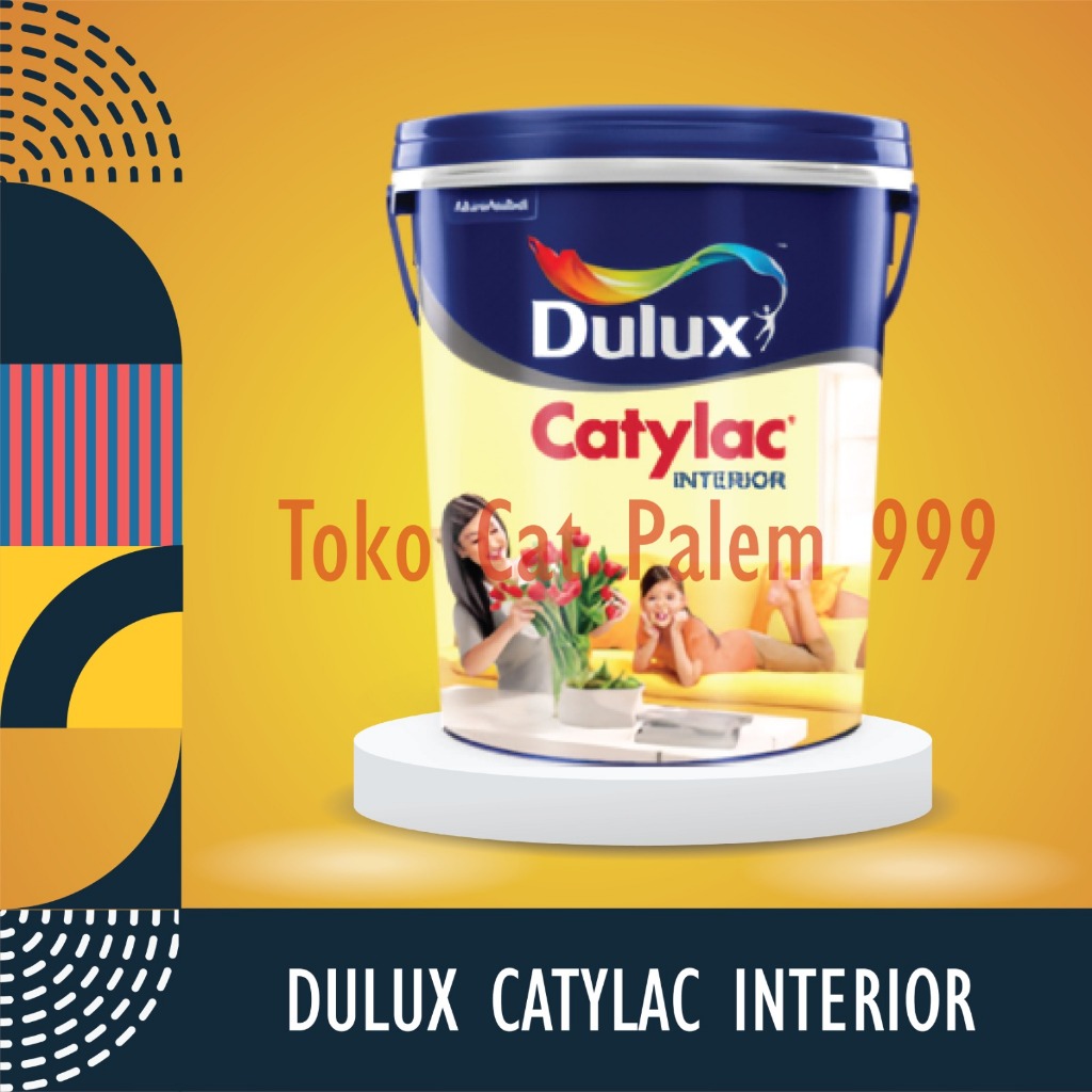 Jual Cat Tembok Interior Dulux Catylac Tinting Bisa Request Warna 5kg Galon Shopee Indonesia 1714