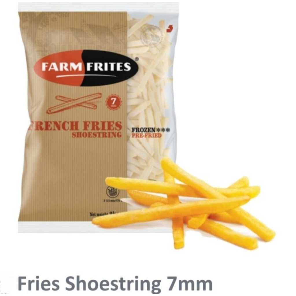 Jual FARM FRITES French Fries Shoestring Kentang Premium FarmFrites 2 ...