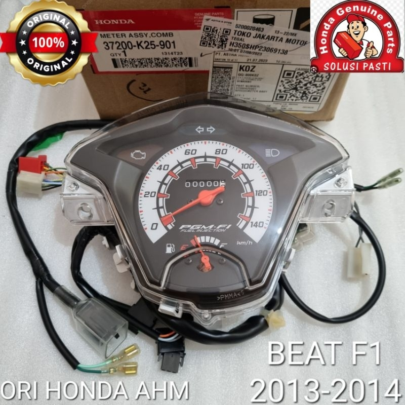 Jual 37200K25901 Speedometer beat f1 20122014 stater berisik asli