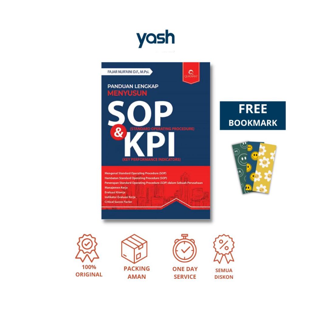 Jual Panduan Lengkap Menyusun SOP & KPI | Shopee Indonesia