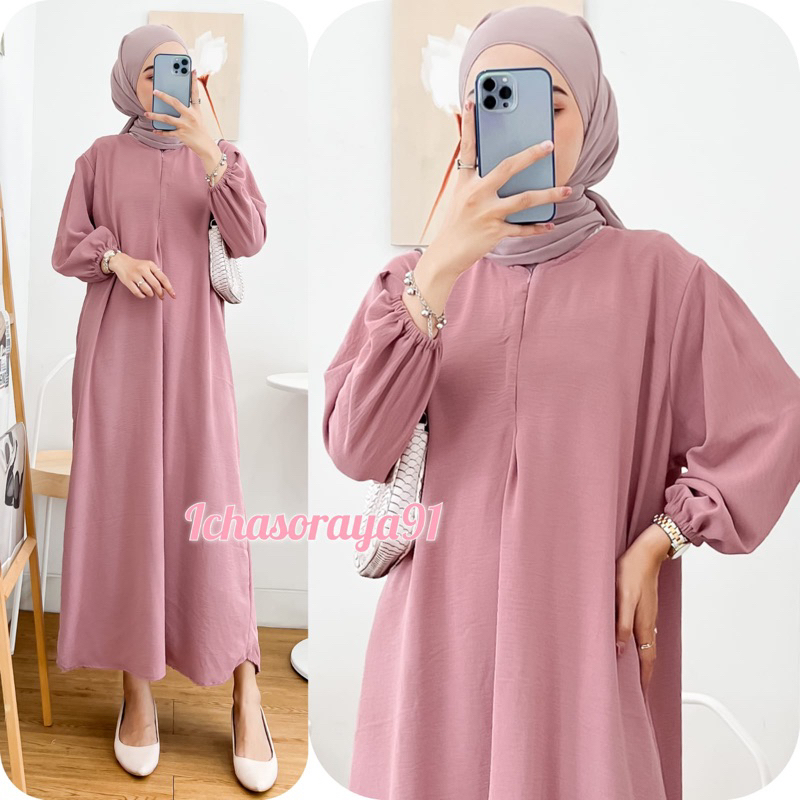 Jual Dress Gamis Kringkel Ld Cm Shopee Indonesia