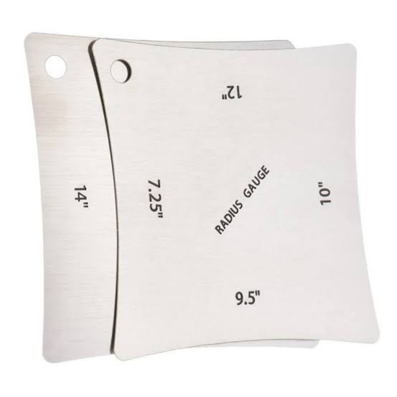Jual RADIUS GAUGE GITAR RADIUS FRETBOARD GUITAR BASS Shopee Indonesia