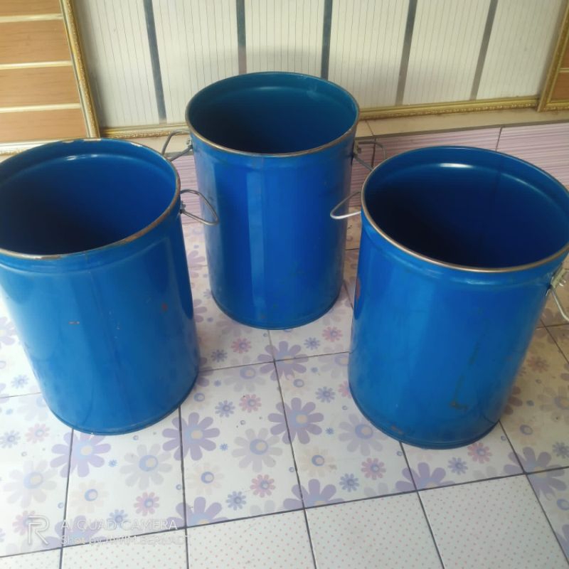 Jual Drum 35 Liter Tutup Lebartempat Sampahtempat Bakar Sampahdrum Besi Tong Besi Shopee 9683