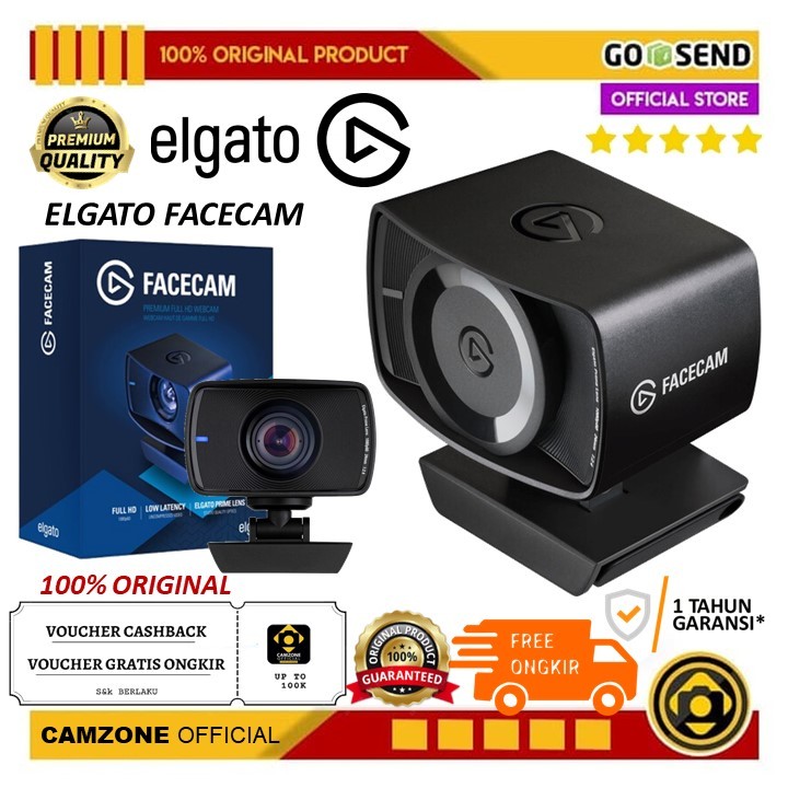 Jual Elgato Facecam Full HD Streaming Web Camera - GARANSI RESMI ...
