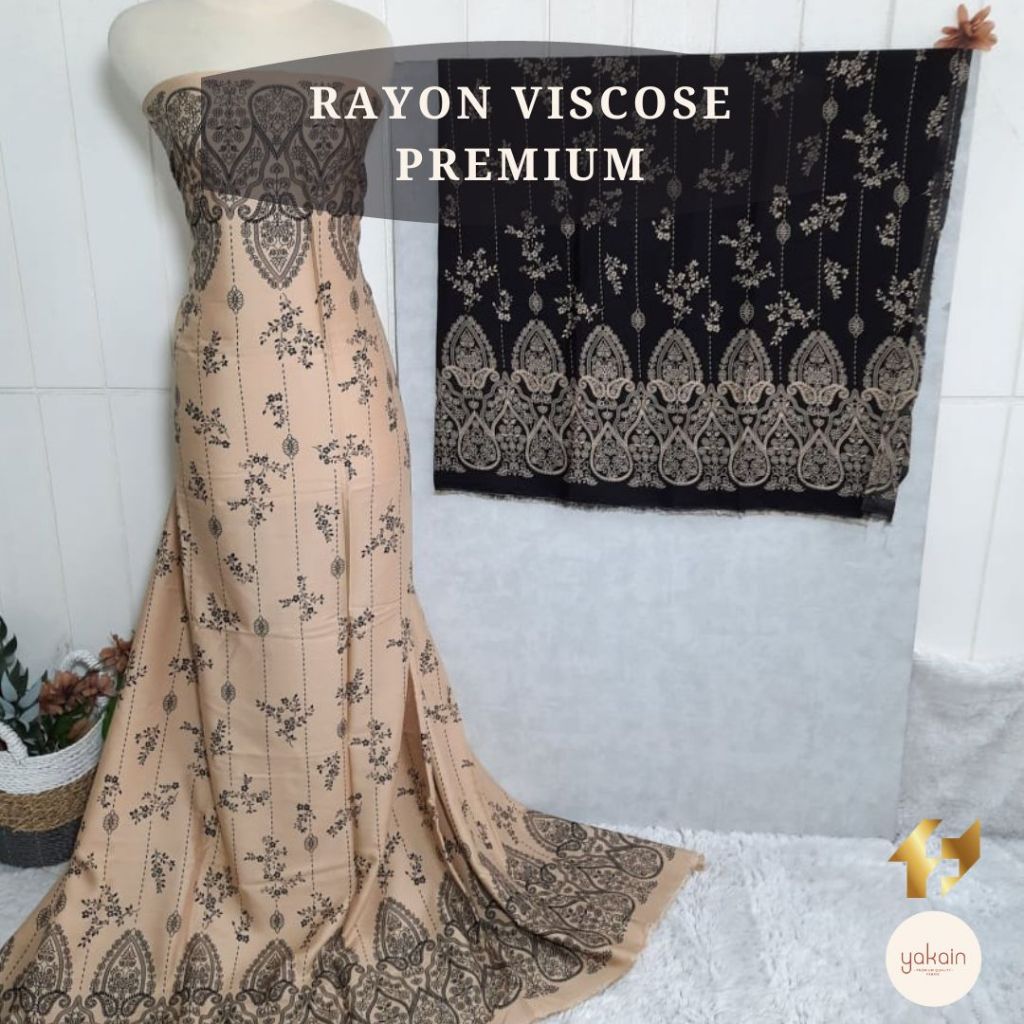 Jual Kain Rayon Viscose Premium Famas Rayon Shopee Indonesia