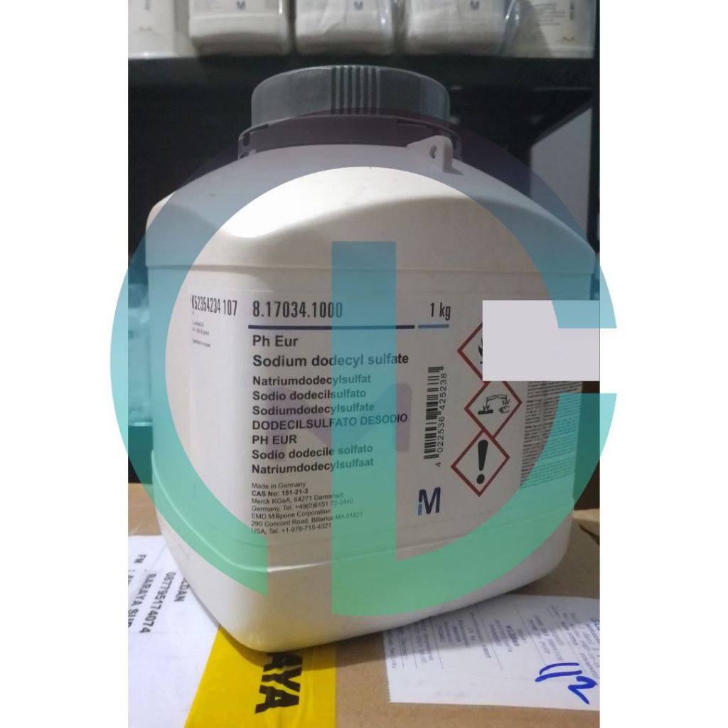 Jual Sodium Dodecyl Sulfate / SDS / Natrium Dodesil Sulfat 1kg Merck