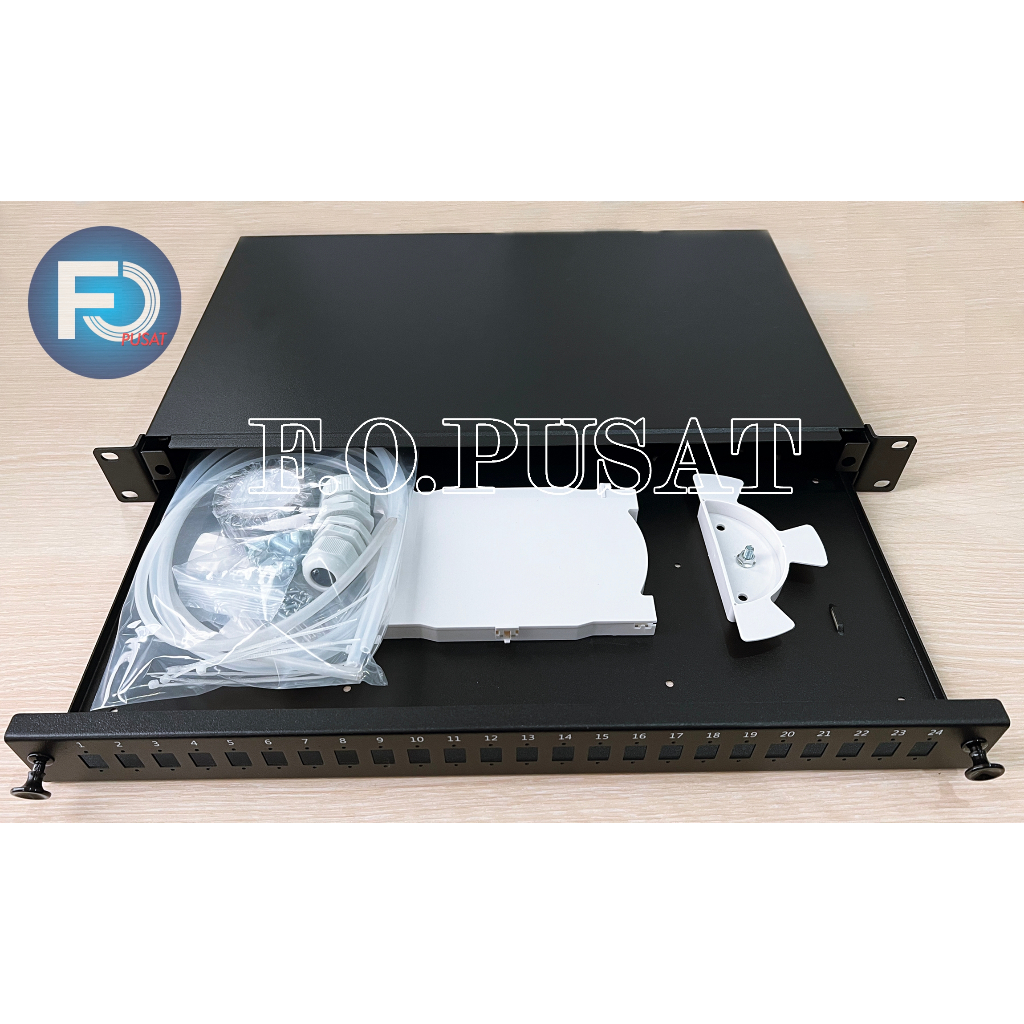 Jual OTB 24 core / ODF FTTH rackmount 24 core SC Kosongan / OTB 24 Core ...