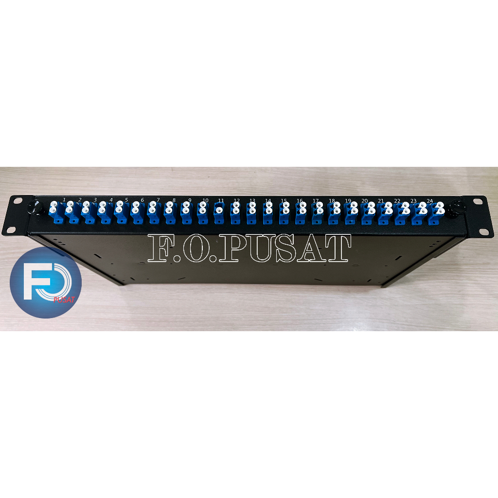 Jual OTB 24 core / ODF FTTH rackmount 24 core SC Kosongan / OTB 24 Core ...