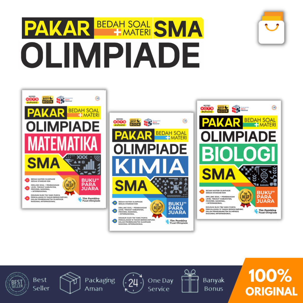 Jual Buku Ksn Sma Terbaru - Pakar Bedah Soal + Materi Olimpiade ...