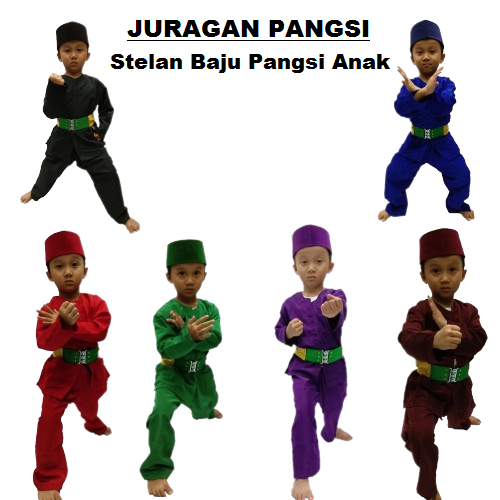 Jual Baju Pangsi Baju Silat Pakaian Tradisional Adat Betawi Anak Remaja