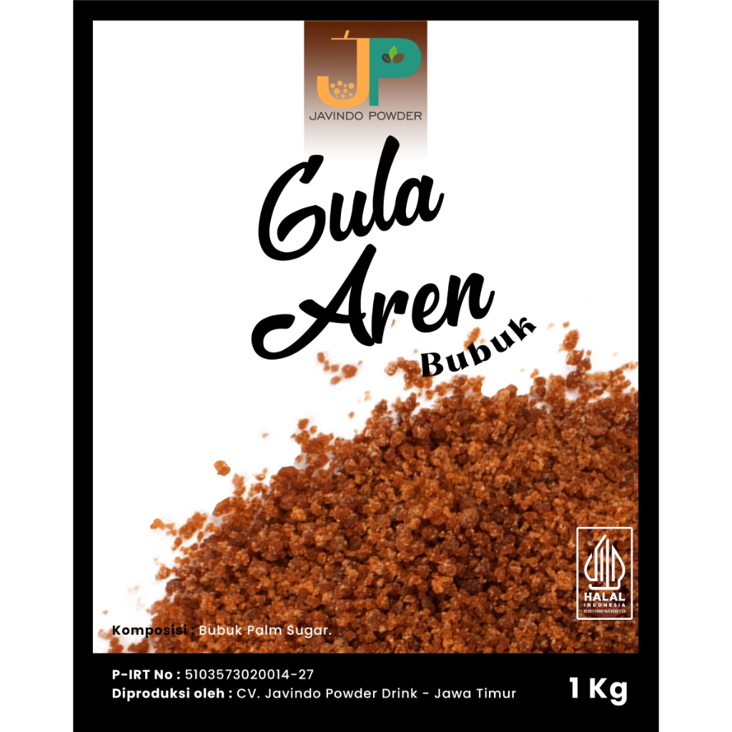 Jual Gula Aren Bubuk /Organic Palm Sugar 1KG | Shopee Indonesia