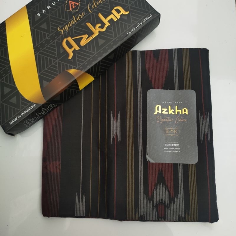 Jual BLACK SERIES Sarung Azkha perpaduan motif batik modern terbaru ...