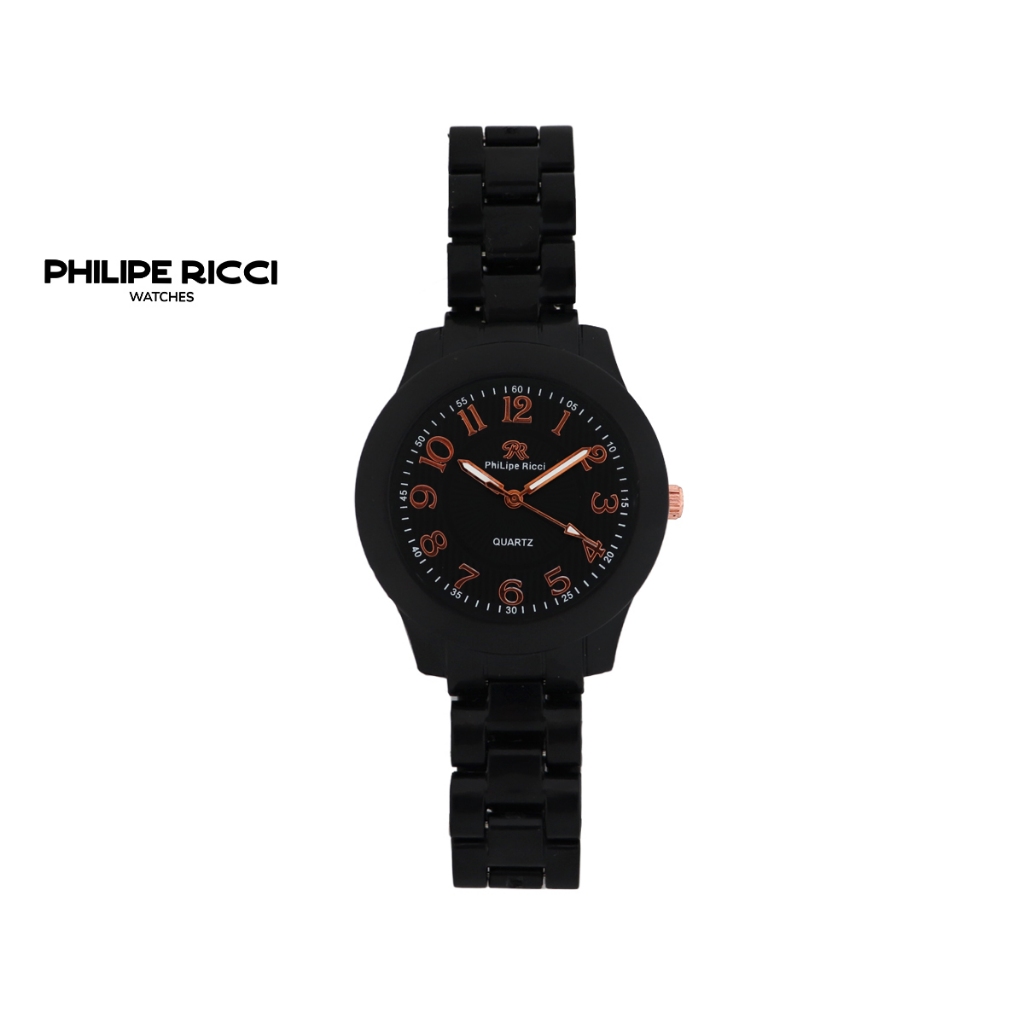 Jual PhiLipe Ricci Jam Tangan Wanita Analog Strap Plastic Modern ...