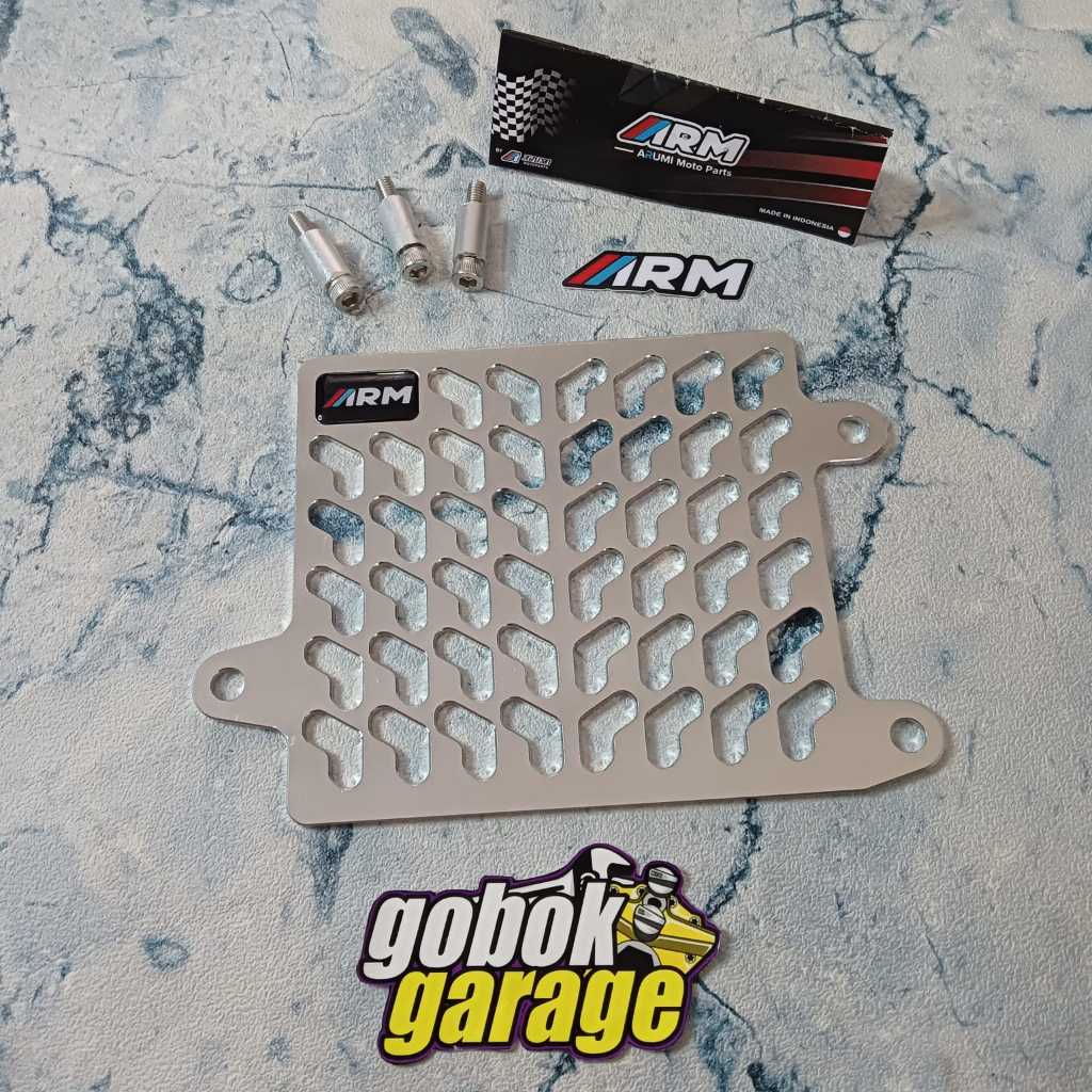 Jual COVER RADIATOR PATTERN FULL CNC ARM HONDA VARIO PCX ADV 125 & 150 ...