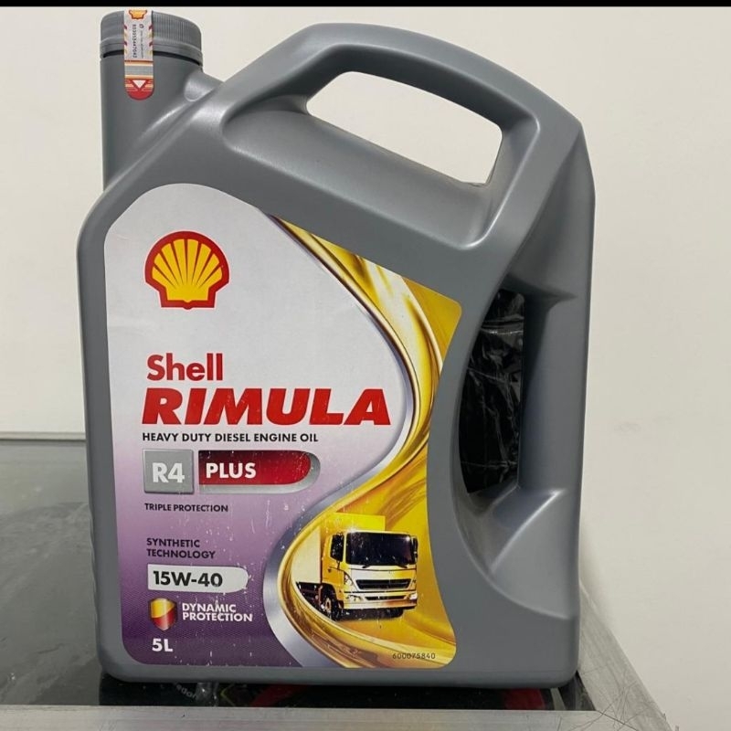 Jual SHELL RIMULA 15W 40 HEAVY DUTY DIESEL 5L | Shopee Indonesia
