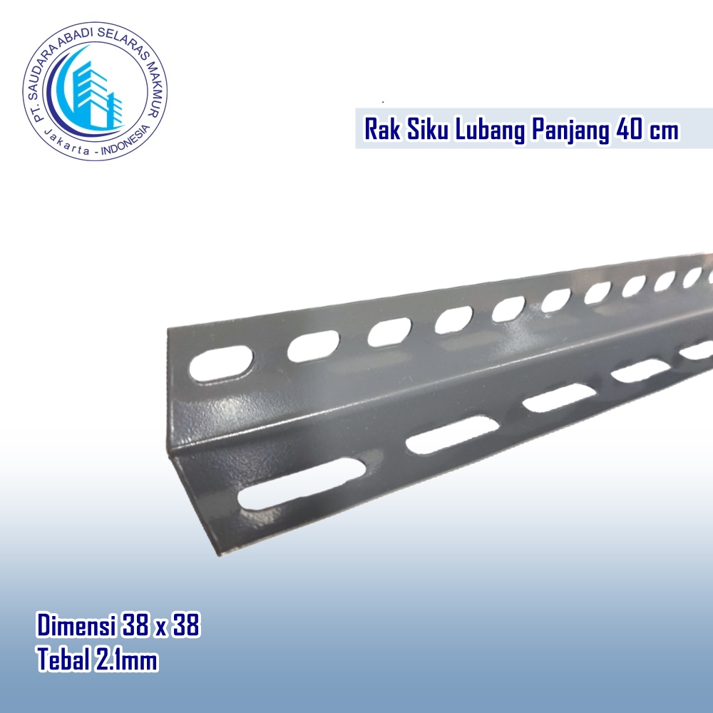 Jual Rak Siku Lubang 2.1mm (40cm) | Shopee Indonesia