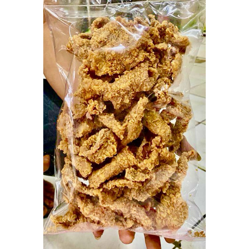 Jual Keripik Kulit Ayam Crispy Gram Original Dan Pedas Gurih Lezat Shopee Indonesia