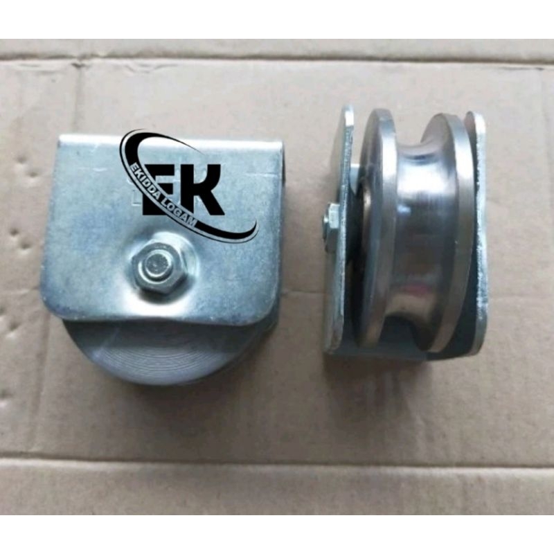 Jual Roda Besi Super+catok untuk roda sliding pintu pagar besi geser ...
