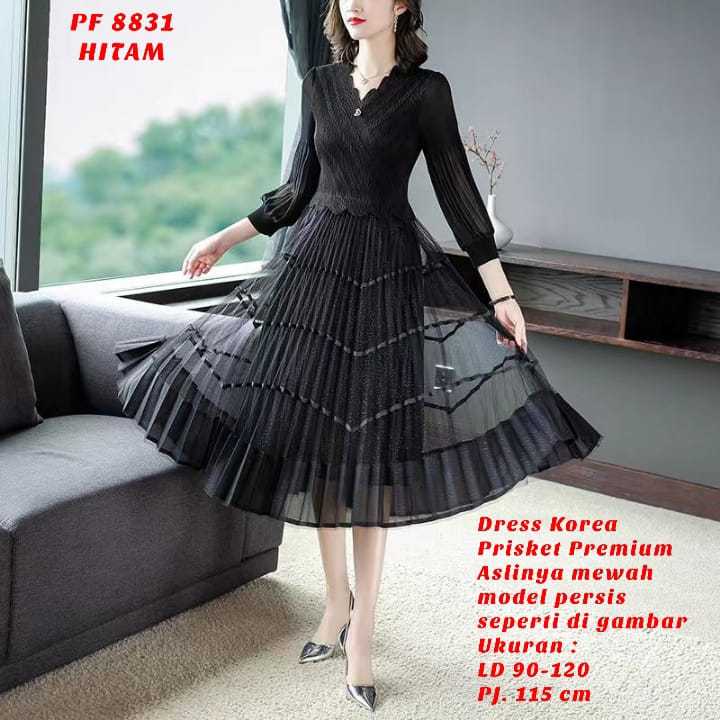 Jual Dress Korea Premium Natal Dress wanitaa Shopee Indonesia