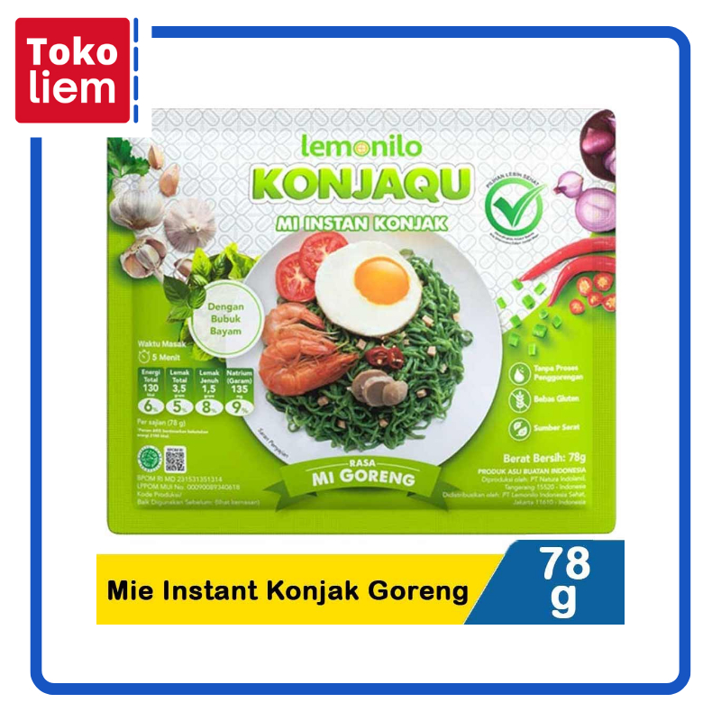 Jual Lemonilo Mie Instant Konjak Goreng G Shopee Indonesia