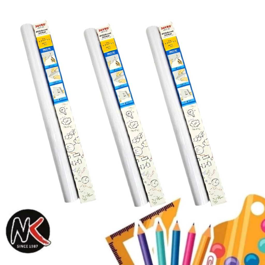 Jual White Board/Whiteboard Sticker/Stiker JOYKO WBSK150 (45x200 cm