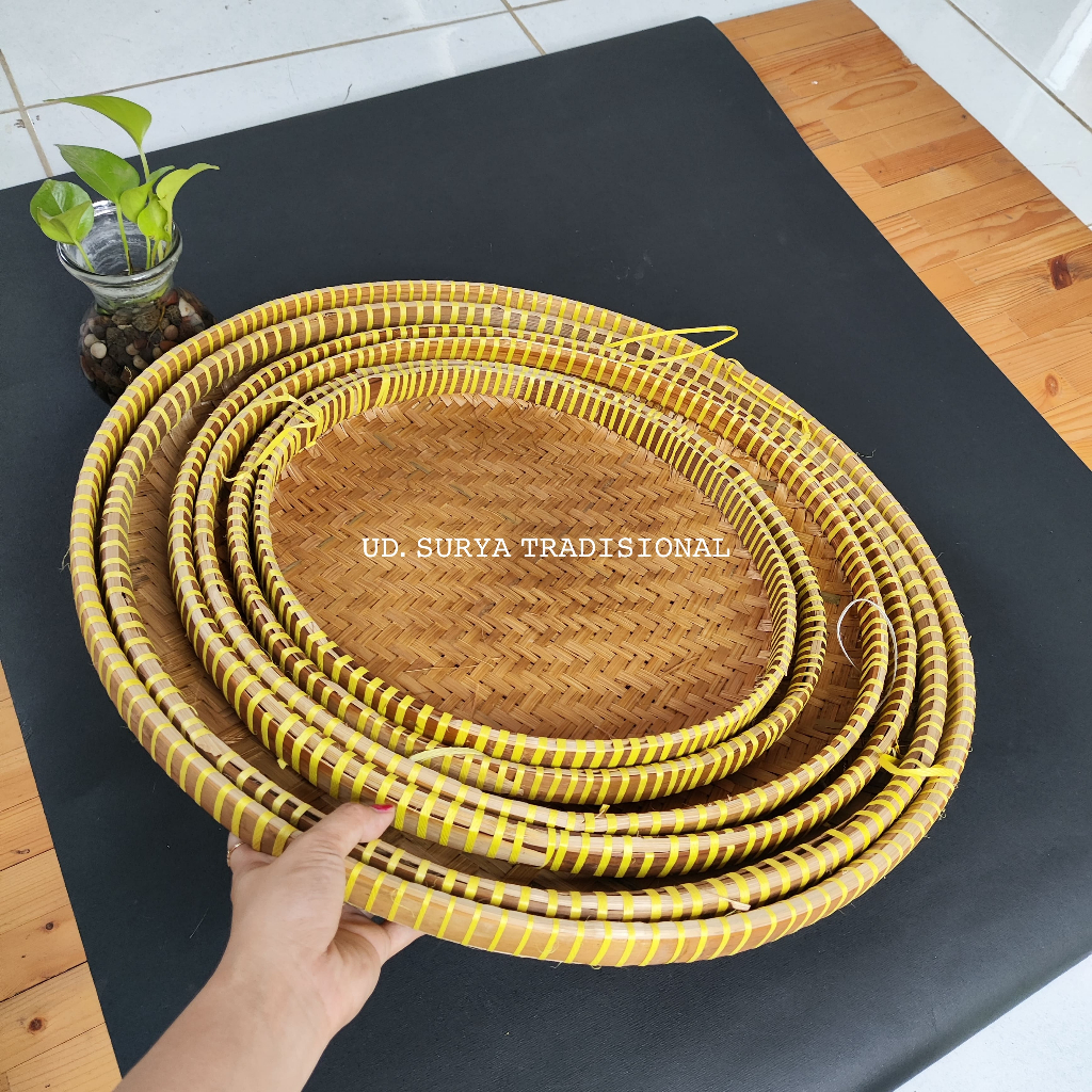 Jual Tampah bambu/tambir tumpengan XXL ( 56-60 cm ) | Shopee Indonesia