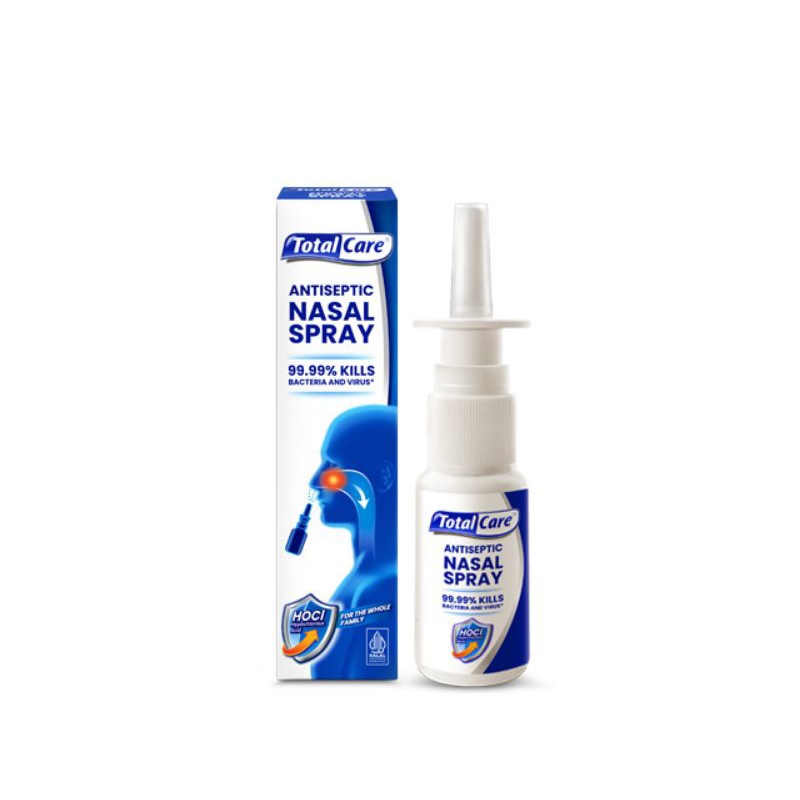 Jual Total Care Antiseptic Nasal Spray Cairan Pembersih Lobang Hidung ...