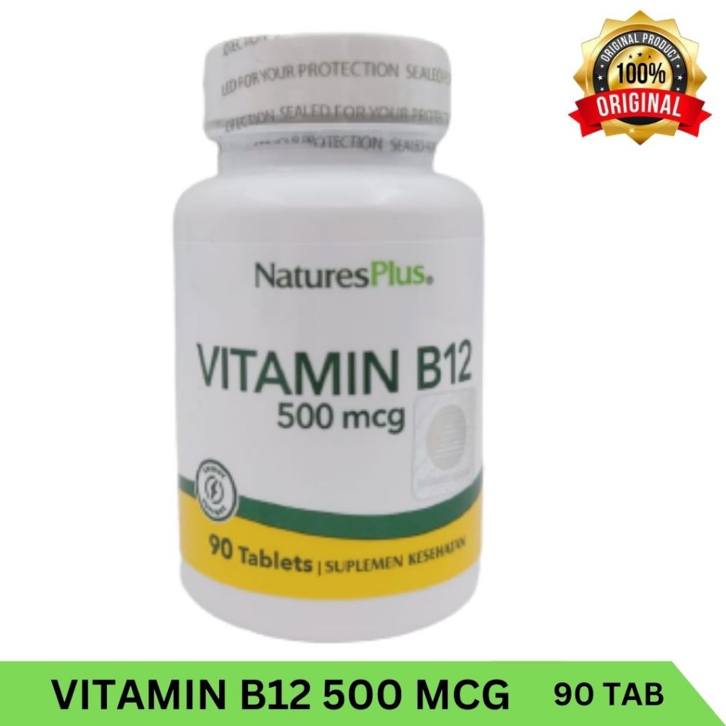 Jual natures plus vitamin b12 500 mcg 90 tablet Shopee Indonesia