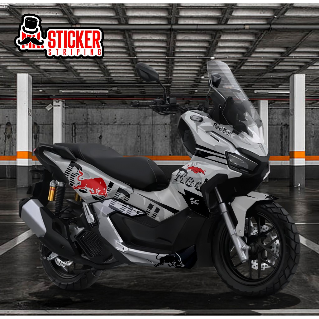 Jual decal honda ADV 150 ADV 160 full body custom sticker free design ...