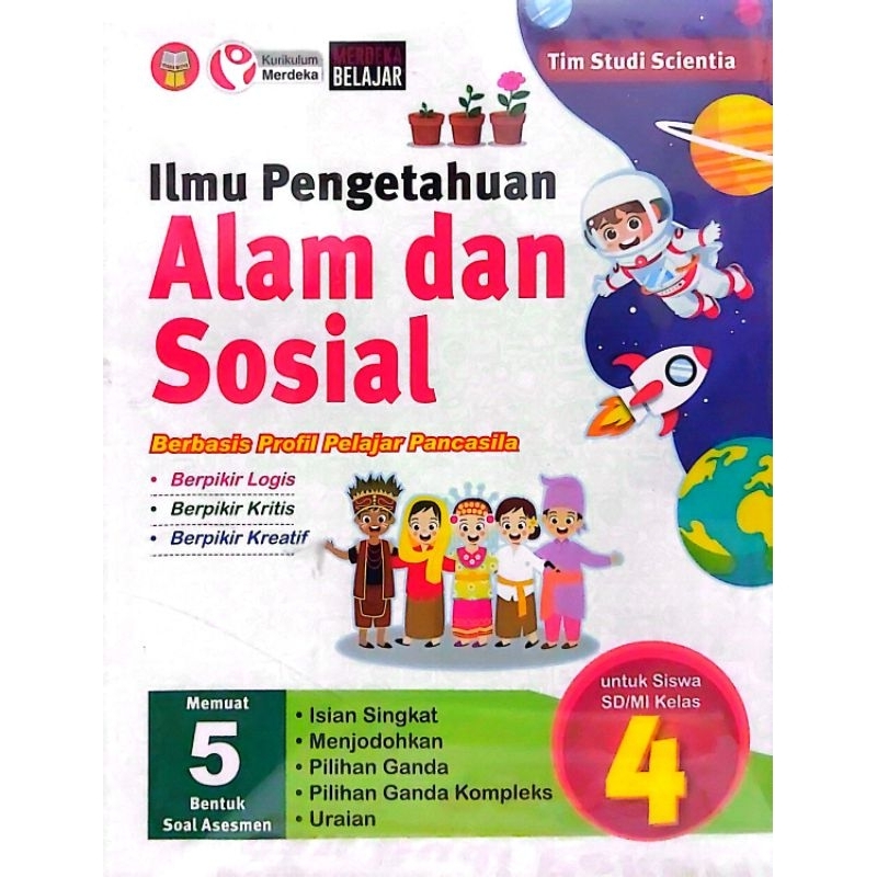 Jual BUKU ILMU PENGETAHUAN ALAM DAN SOSIAL SD/MI KELAS 4 KURIKULUM ...