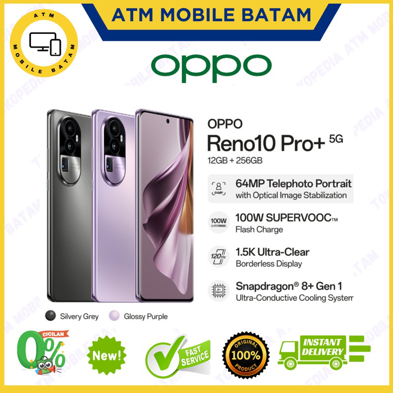 Jual Oppo Reno 10 Pro Plus 5g 12256gbextend Ram 12gbgaransi Resmi