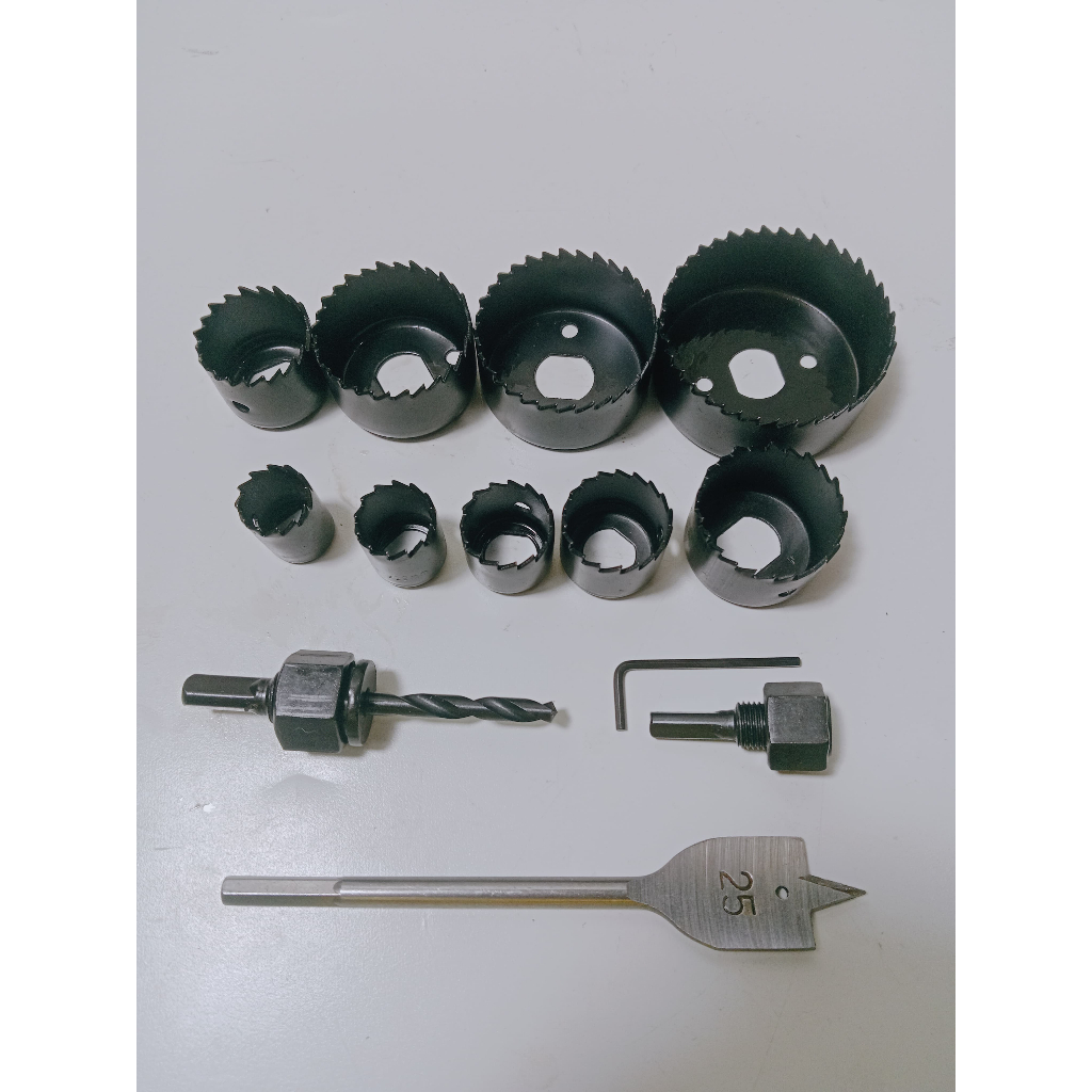 Jual Hole Saw Set Pcs Mata Bor Kayu Hidroponik Wood Holesaw Kit