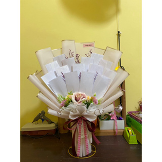 Jual TERLARIS DIY BUKET UANG DIY MONEY BOUQUET KIT THEVIVIDIARY TERLARIS -  Hitam, 10 lembar - Jakarta Timur - Zafazafa