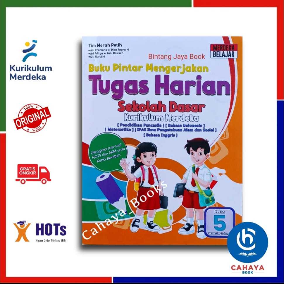 Jual Buku Tugas Harian Kurikulum Merdeka SD/MI Kelas 5 - Buku ...