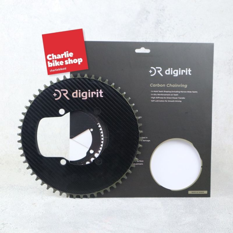 Jual Chainring Carbon DR DIGIRIT BCD 110x4 Shimano DA R9200 & ULT