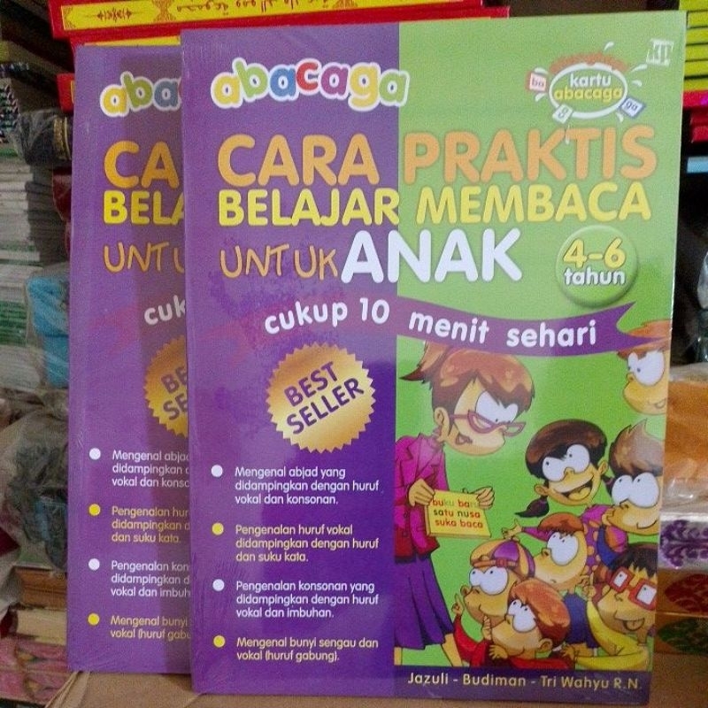 Jual Cara Praktis Belajar Membaca Untuk Anak 4-6 Tahun Ukuran Besar ...