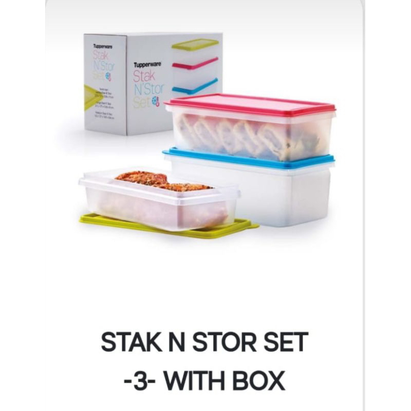 Jual TUPPERWARE SECOND PRELOVED BASE STAK AND STOR | Shopee Indonesia