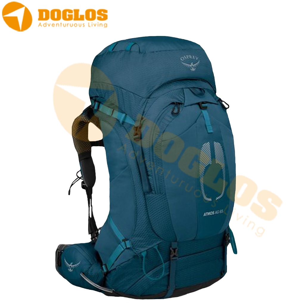 osprey アトモス AG65 ベンチュリブルー バックパック 登山 旅行（楽天 