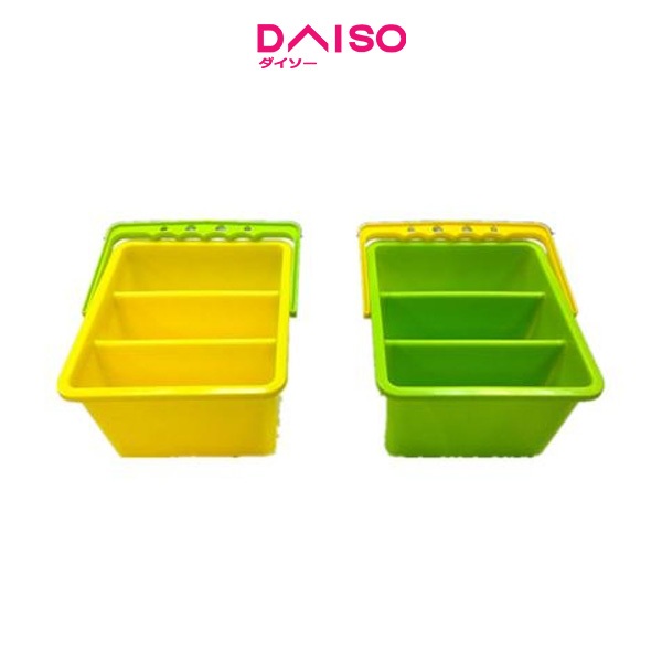 Jual Daiso 3Part Brush Washer with Handle and Brush Holders Square