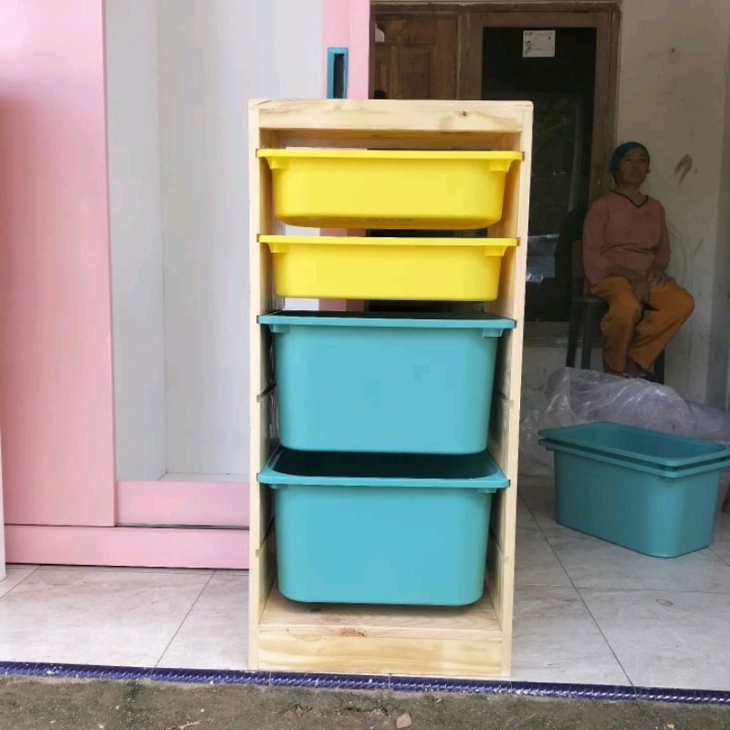 Jual Rak mainan anak trofast | Shopee Indonesia