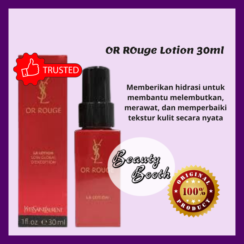 Jual YSL OR Rouge La Lotion 30ml - Beauty Booth Beautybooth
