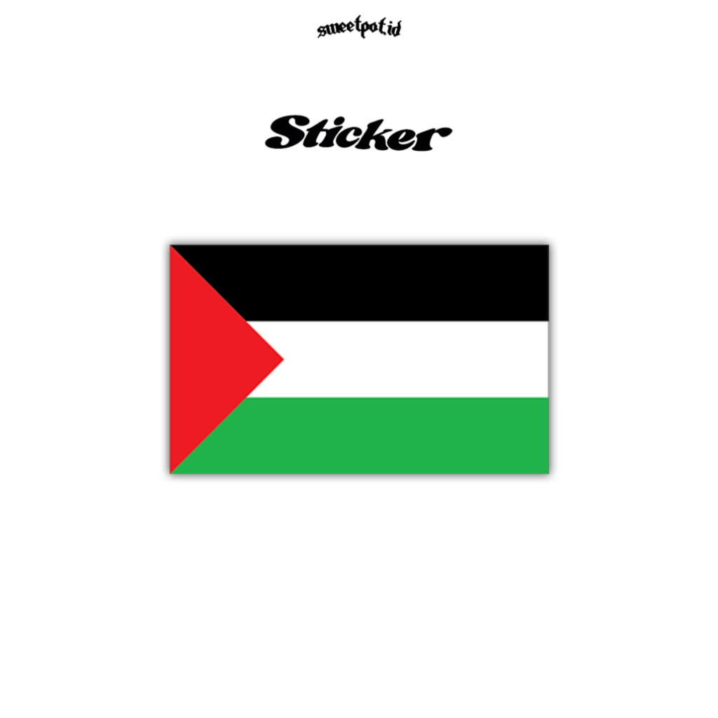 Jual (BISA COD) STIKER "PALESTINA" / STIKER HELM / STIKER PALESTINE ...