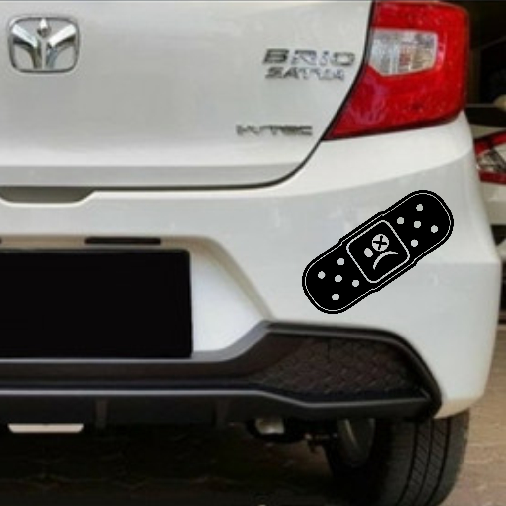 Jual Cutting Sticker JDM BAND AID / PLESTER Stiker Mobil Mobil Bumper