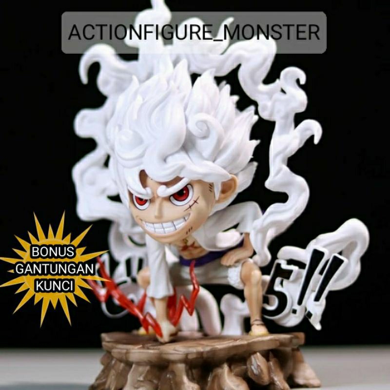Jual ACTION FIGURE MONKEY D LUFFY GEAR 5 NIKA CHUBBY CHIBI ONE PIECE ...