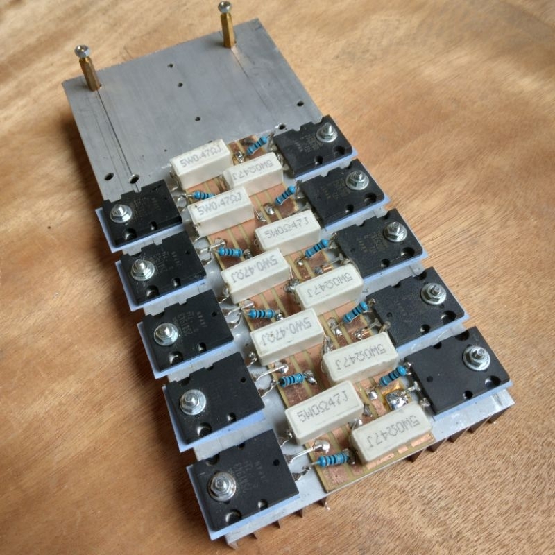 Jual PENDINGIN PLUS FINAL TRANSISTOR TOSHIBA 2SC5200+2SA1943 5 SET PLUS