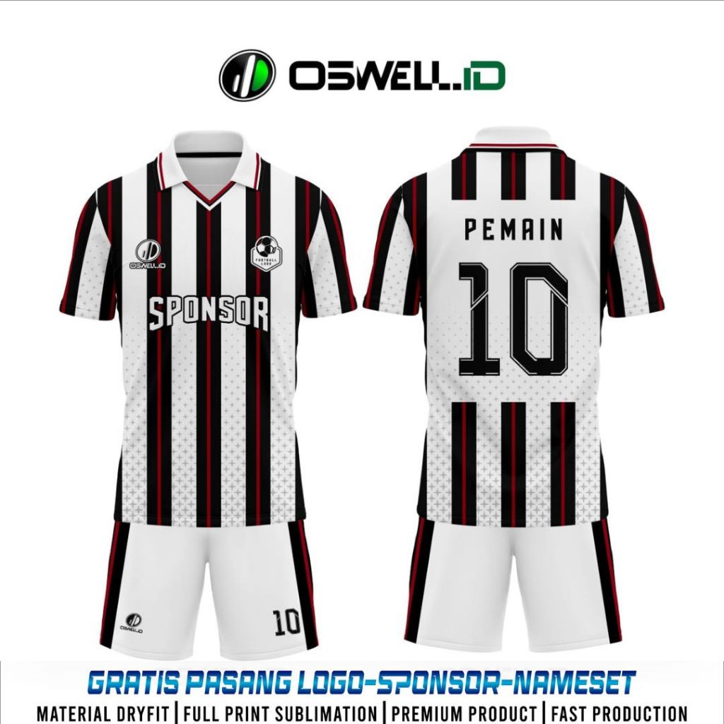 Jual BAJU JERSEY FUTSAL DAN SEPAK BOLA FREE CUSTOM FULL