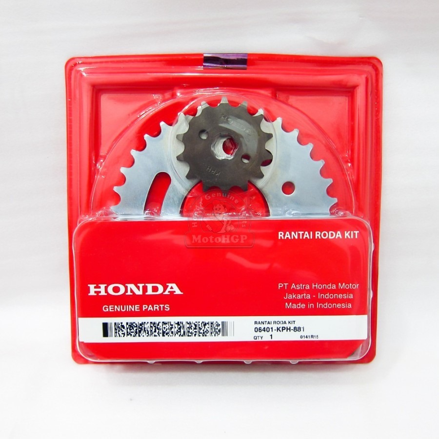 Jual Rantai Roda (Drive Chain Kit) – Kharisma & Supra X 125 ...