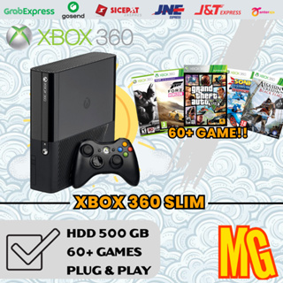 Console Xbox 360 Super Slim 4GB RGH 500GB + Jogos Digitais Seminovo - SL  Shop - A melhor loja de smartphones, games, acessórios e assistência técnica