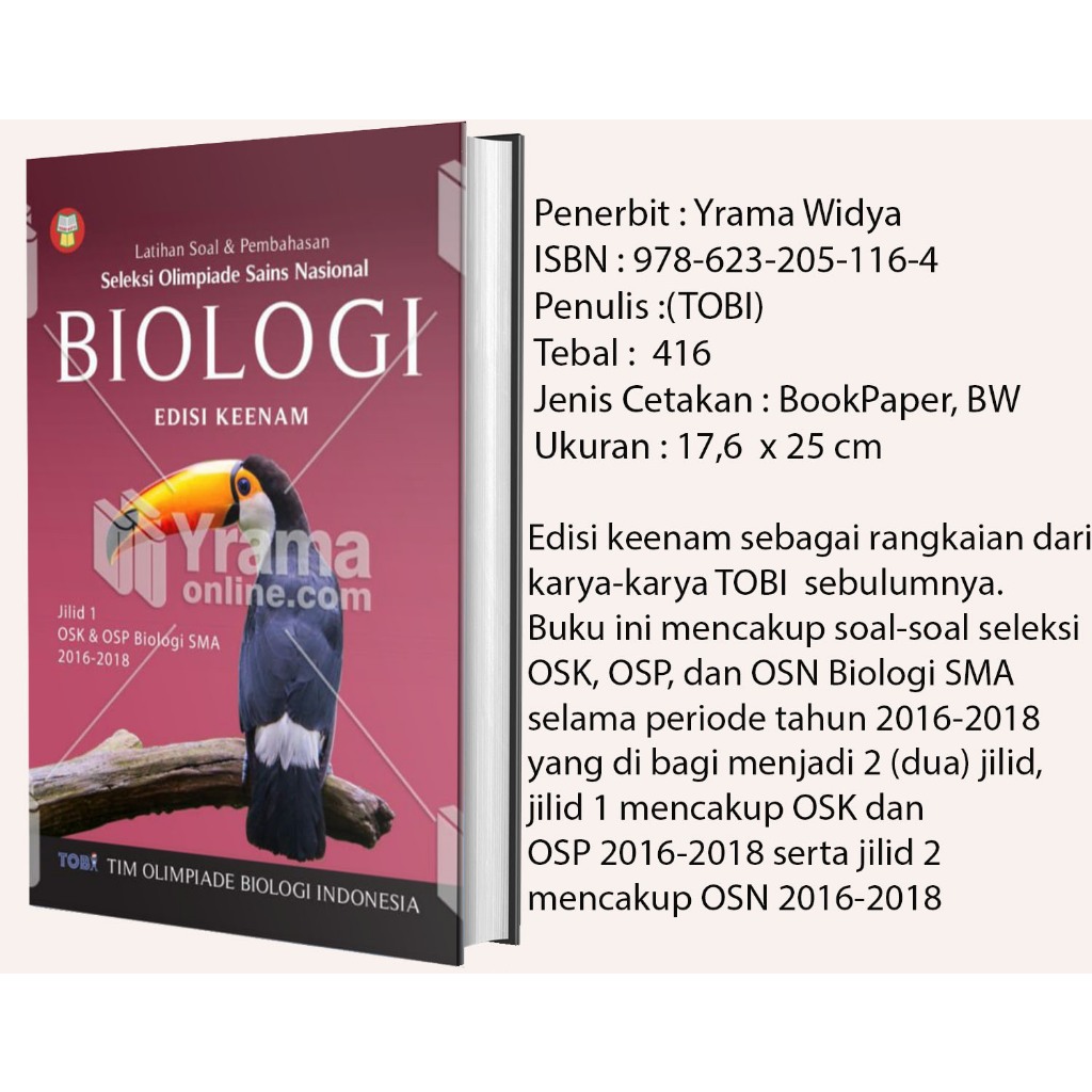 Jual Buku Latihan Soal Pembahasan Seleksi Olimpiade Sains Nasional